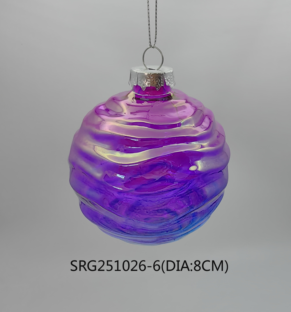  Glass ball Ornaments Decoration for Party Glass Hanging Ball