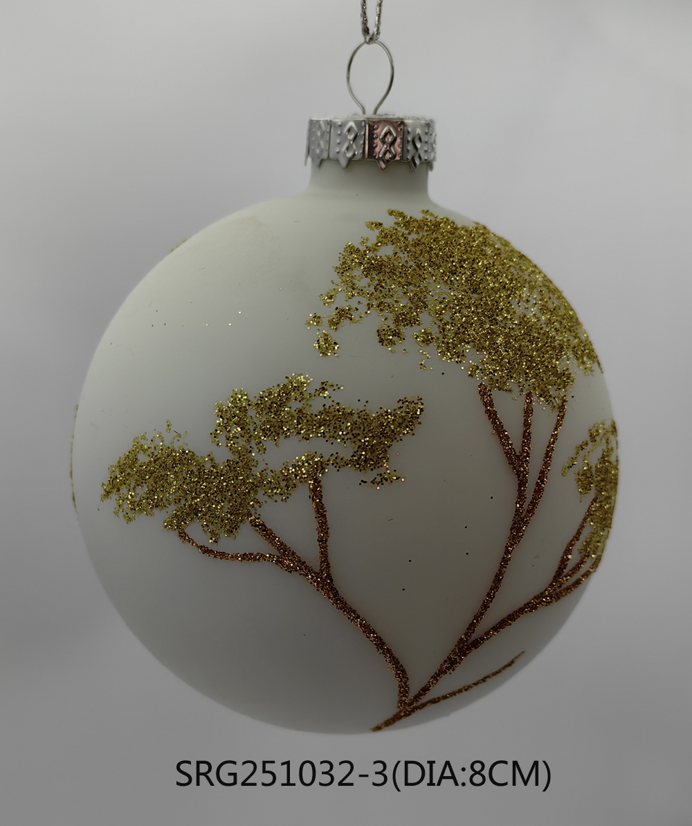  Glass ball Ornaments Decoration for Party Glass Hanging Ball