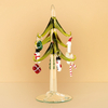 Handmade murano glass tree with hanging ornaments