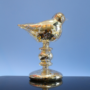  Glass candle holder