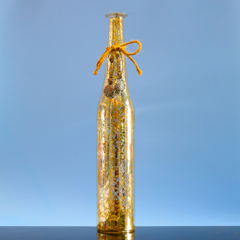  Glass candle holder