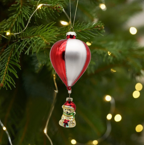 Glass Hot Air Balloon for Party Decoration