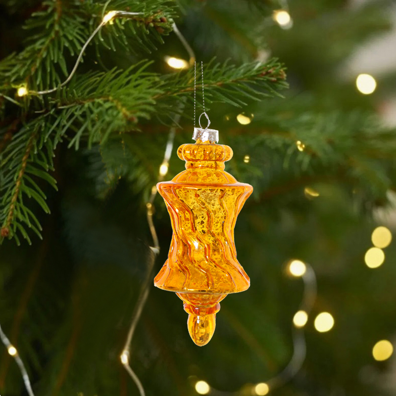 Gold Tree Hanging Christmas Decoration