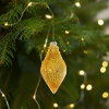 Hanging Glass Christmas Tree Decoration