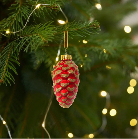 Pinecone Christmas Tree Decoration