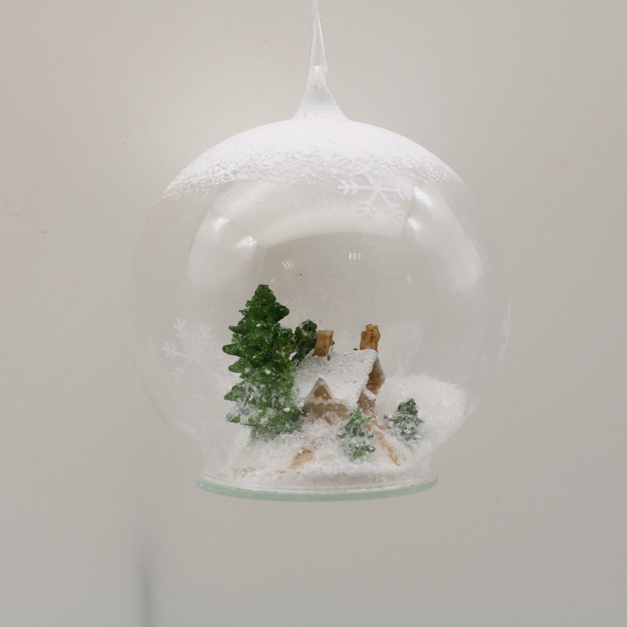  Glass ball Ornaments Decoration for Party Glass Hanging Ball
