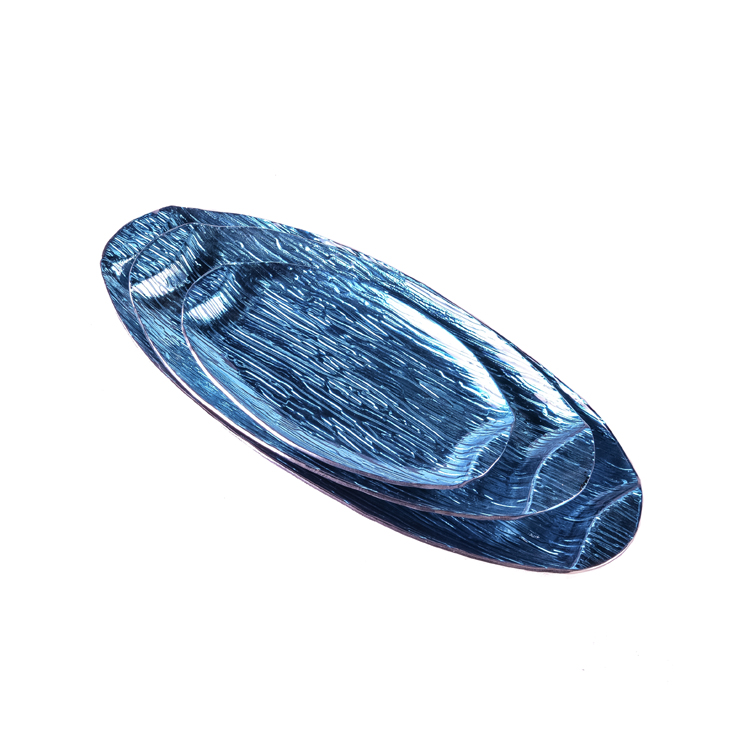 Glass Tablewares Glass Plate Decoration for Party 