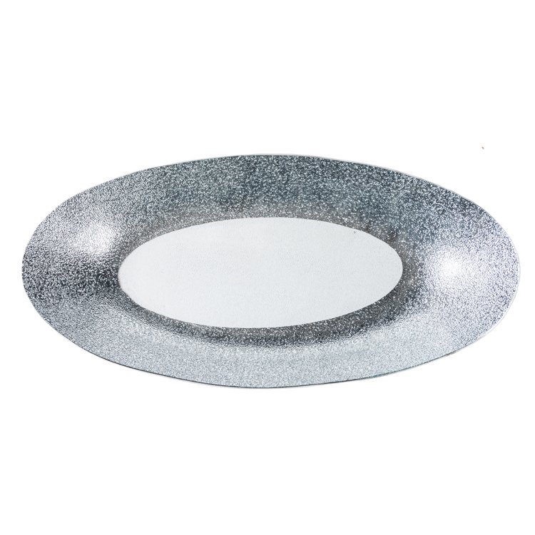 Glass Tablewares Glass Plate Decoration for Party 
