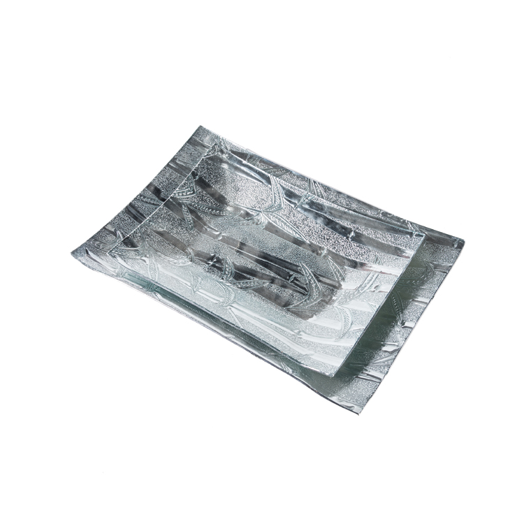 Glass Tablewares Glass Plate Decoration for Party 