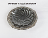 Glass Tablewares Glass Plate Decoration for Party 