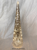 Mercury Glass Silver Christmas Tree for Table Centerpieces Window Mantel Indoor Christmas Decor