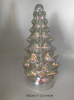 Tabletop Christmas Tree Luxury Gold Mercury Glass Tree Xmas Home Decor Christmas Holiday Figurines Set of 2