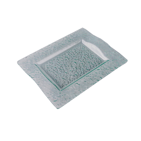Glass Tablewares Glass Plate Decoration for Party 
