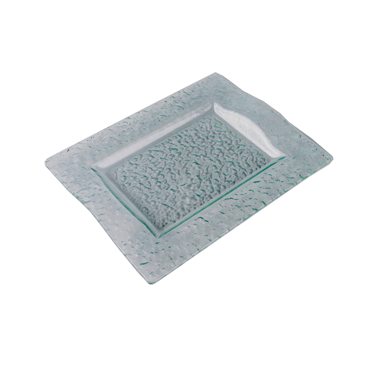 Glass Tablewares Glass Plate Decoration for Party 