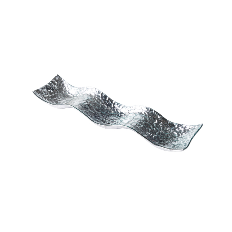 Glass Tablewares Glass Plate Decoration for Party 