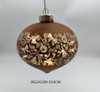 Factory Wholesale Personalised Hanging Bauble Christmas Decorative Lighted Balls Glass Xmas Ball