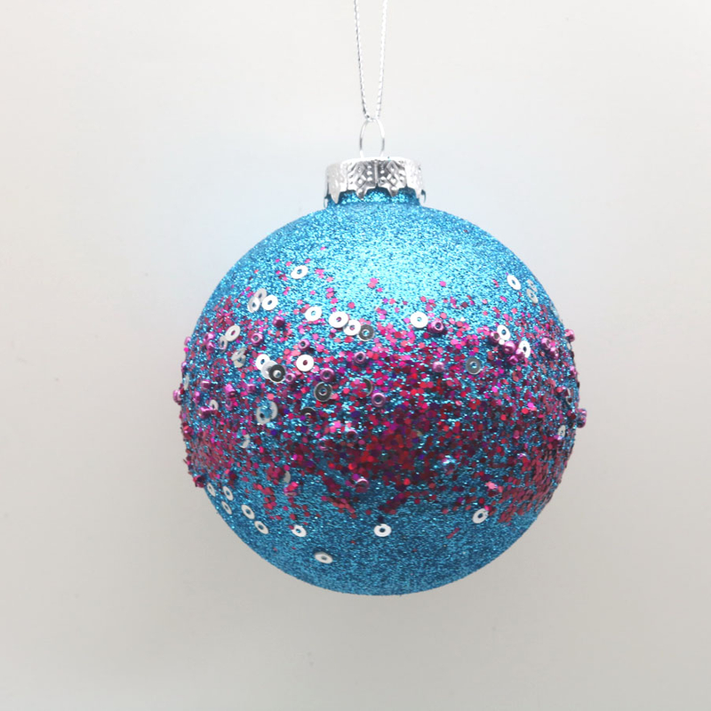  Glass ball Ornaments Decoration for Party Glass Hanging Ball