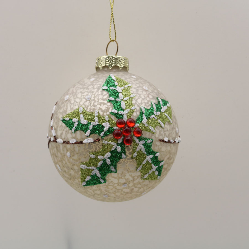  Glass ball Ornaments Decoration for Party Glass Hanging Ball