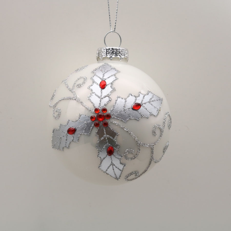  Glass ball Ornaments Decoration for Party Glass Hanging Ball
