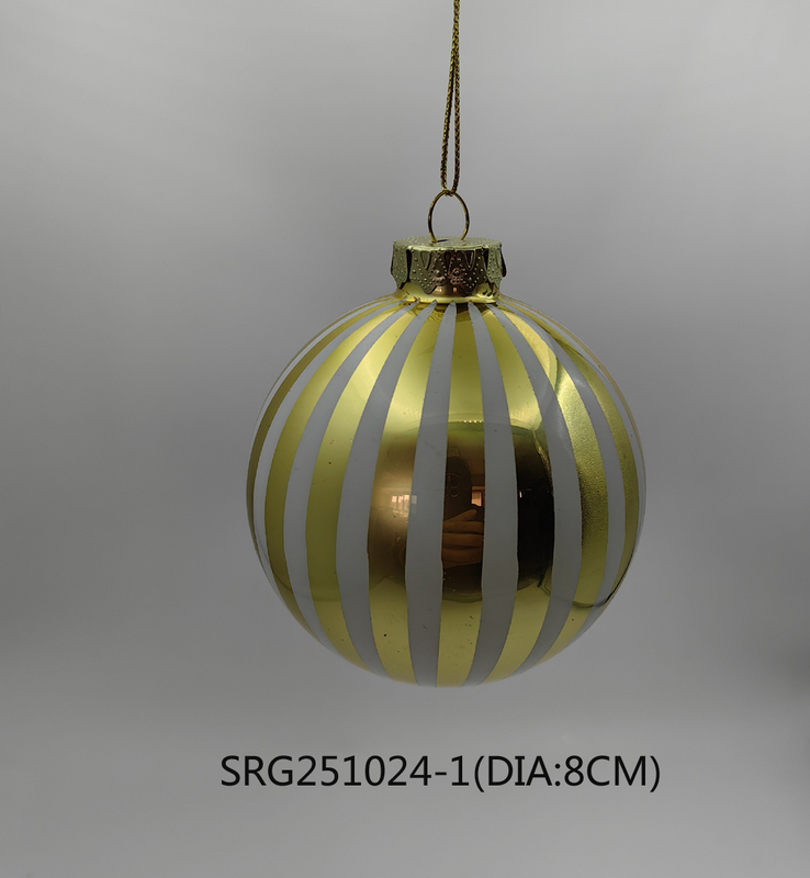  Glass ball Ornaments Decoration for Party Glass Hanging Ball
