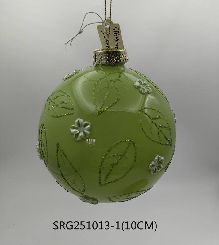  Glass ball Ornaments Decoration for Party Glass Hanging Ball
