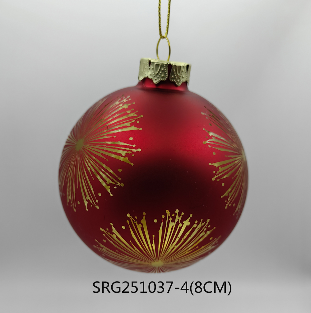 Glass ball Ornaments Decoration for Party Glass Hanging Ball