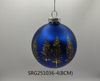  Glass ball Ornaments Decoration for Party Glass Hanging Ball