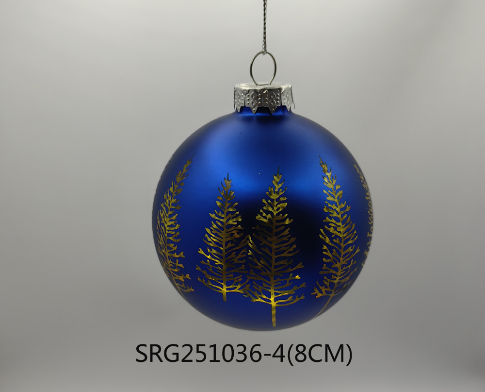  Glass ball Ornaments Decoration for Party Glass Hanging Ball