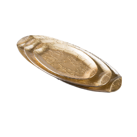 Glass tableware food plate