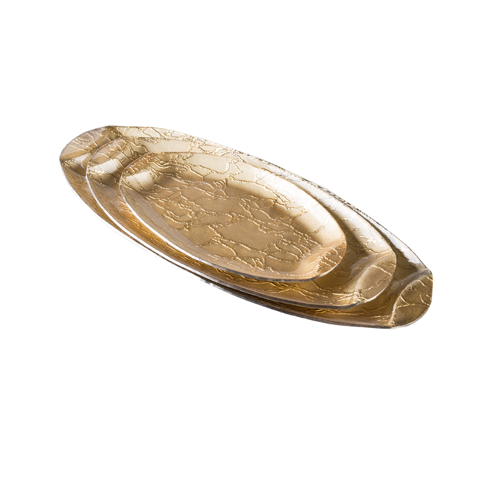 Glass tableware food plate