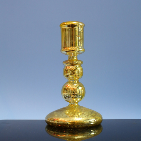 Glass candle holder