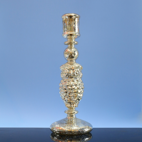  Glass candle holder