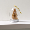 Set of 8 Glass Gift Parcel with LED