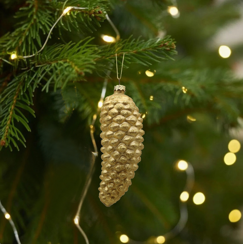  Glass pine nut Ornaments Decoration for Party Glass Hanging Ball