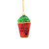  Popcorn Glass Ornament