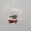 Open Wholesale Decorative Hanging Terrarium Ball Globe Glass Orbs Home Ornament with Truck