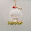  Glass ball with angel Ornaments Decoration for Party Glass Hanging Ball