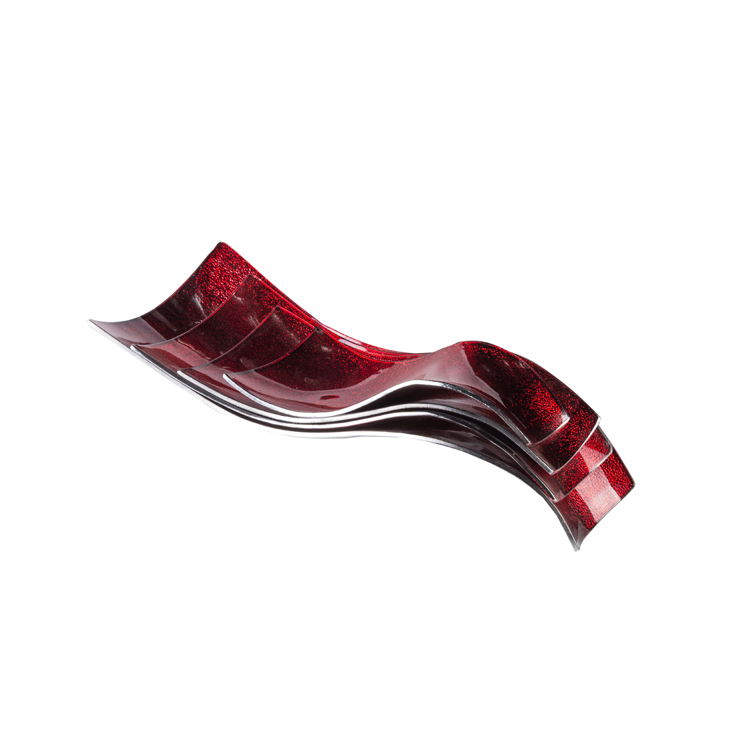 Glass Tablewares Glass Plate Decoration for Party 