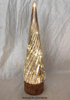 Glass Christmas Tree Rotating Base Christmas Tree with Led Light