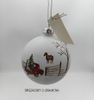  Colorful Glass Ball Decor Christmas Tree Hanging Christmas Ball in Set