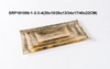Glass Tablewares Glass Plate Decoration for Party 