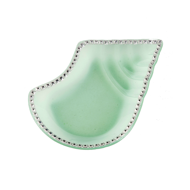 Glass Tablewares Glass Plate Decoration for Party 