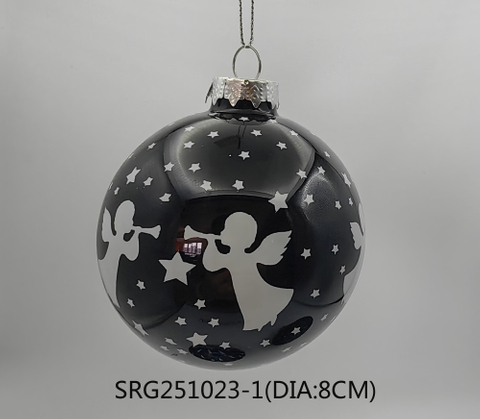  Glass ball Ornaments Decoration for Party Glass Hanging Ball