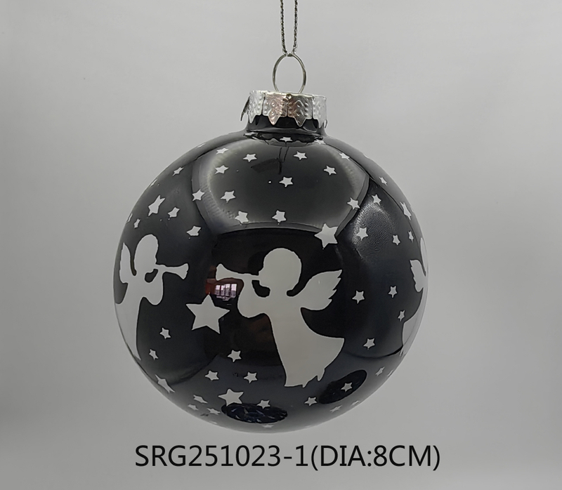  Glass ball Ornaments Decoration for Party Glass Hanging Ball