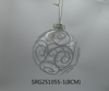  Glass Christmas decoration for Party Glass Ornaments Decoration with LED light