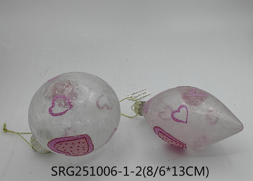  Glass ball Ornaments Decoration for Party Glass Hanging Ball