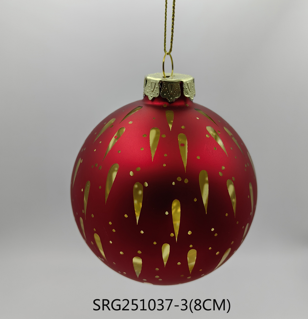  Glass ball Ornaments Decoration for Party Glass Hanging Ball