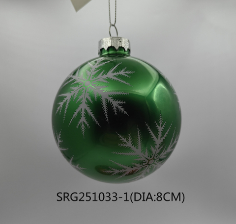  Glass ball Ornaments Decoration for Party Glass Hanging Ball