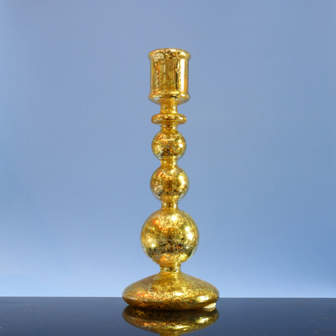  Glass candle holder