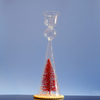  Glass candle holder